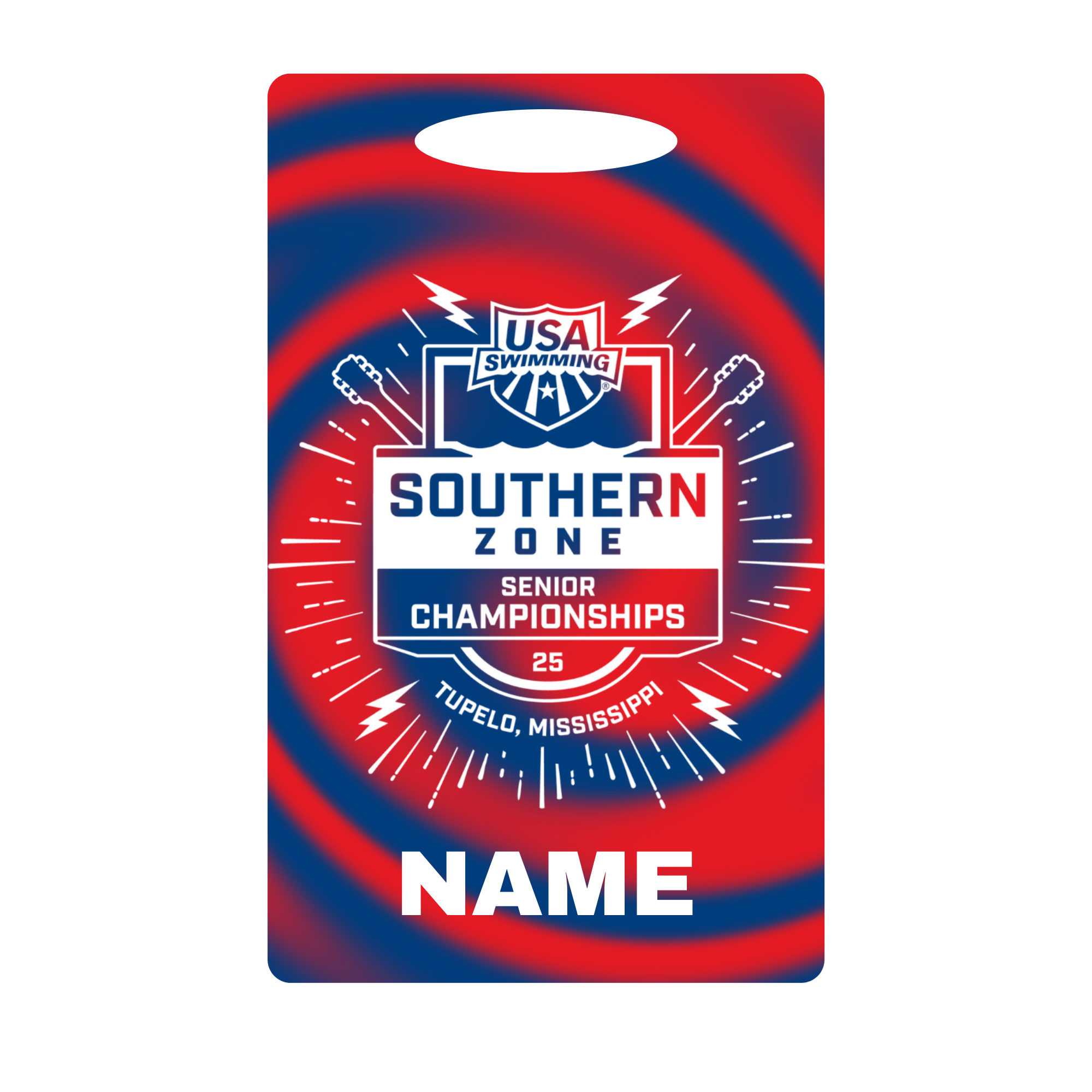 Aluminum Bag Tag (Customized) - Southern Zones 2025