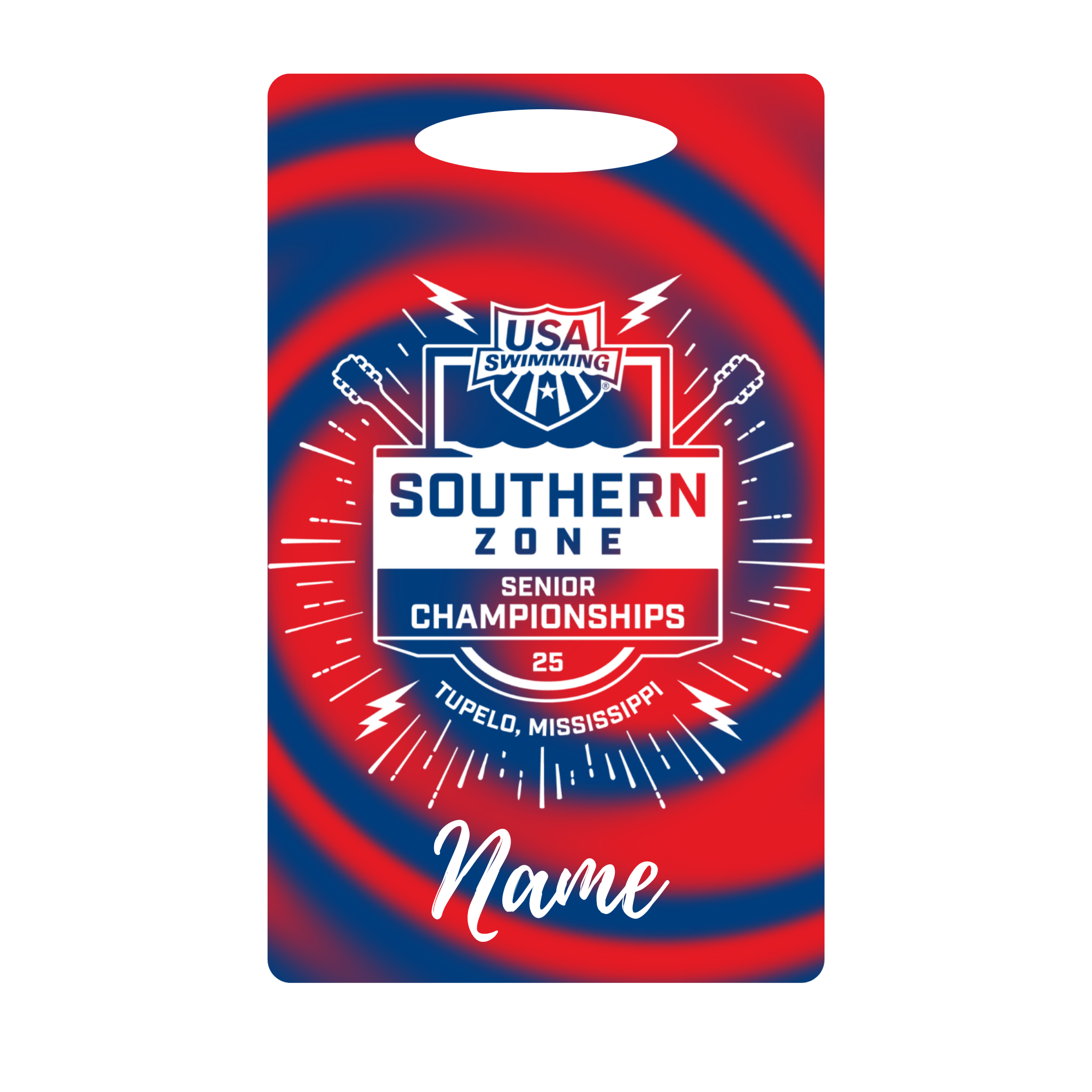 Aluminum Bag Tag (Customized) - Southern Zones 2025