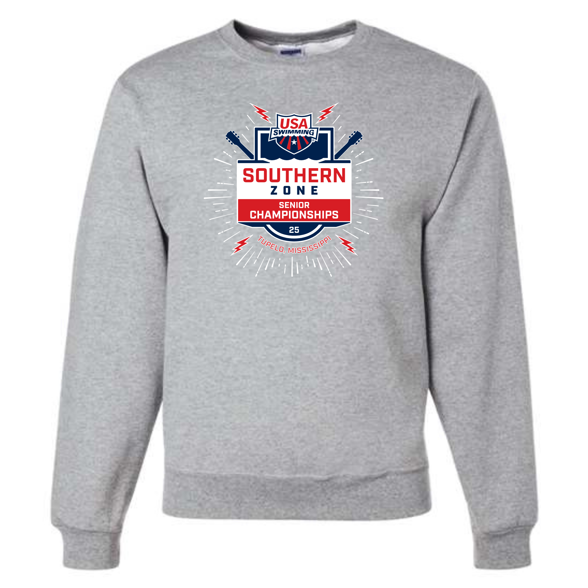 Fleece Crew Neck Sweatshirt (Customized) - Southern Zones 2025