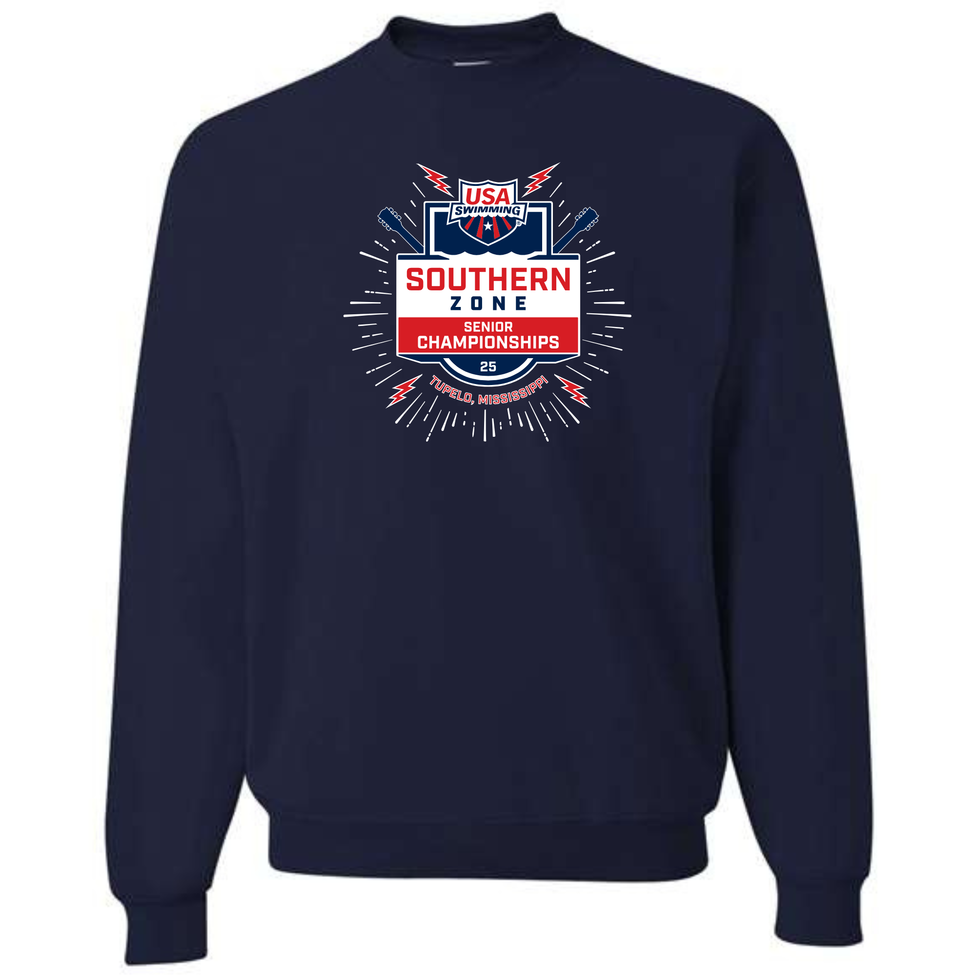 Fleece Crew Neck Sweatshirt (Customized) - Southern Zones 2025