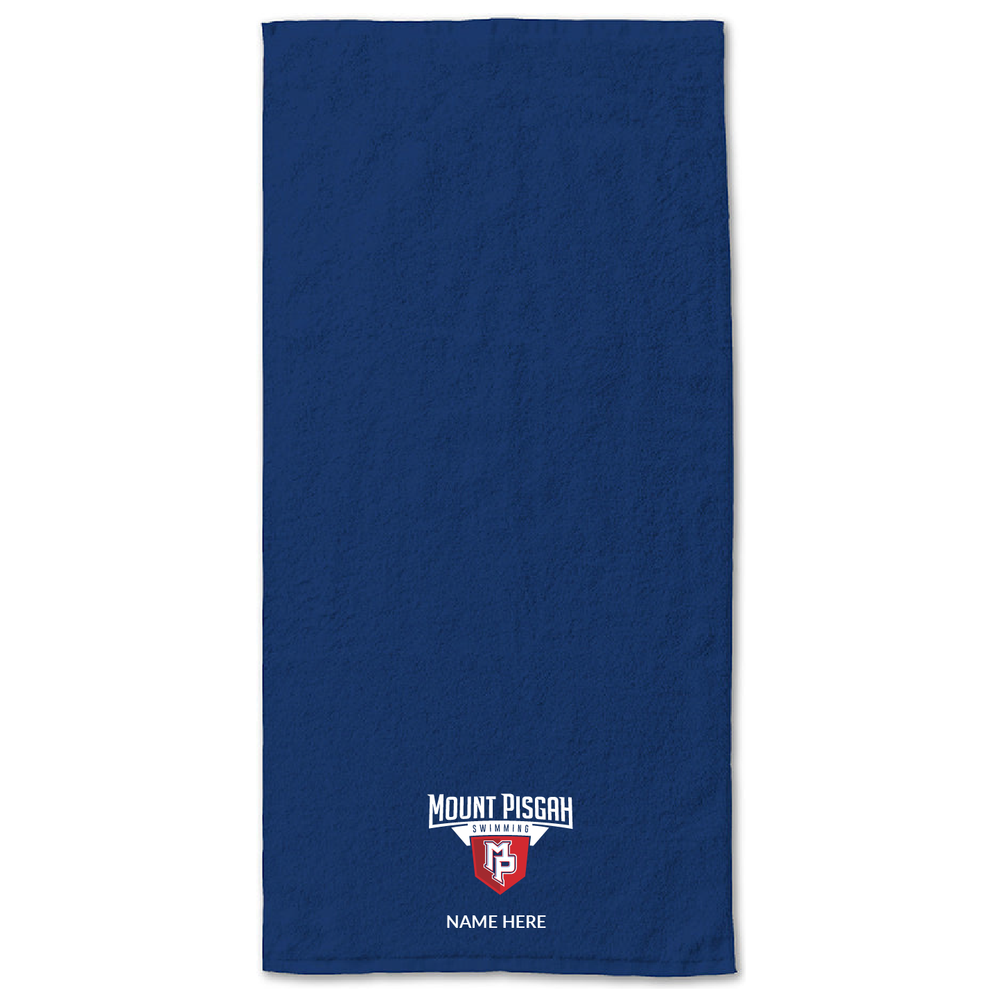 34" x 70" Velour Towel (Customized) - Mt. Pisgah