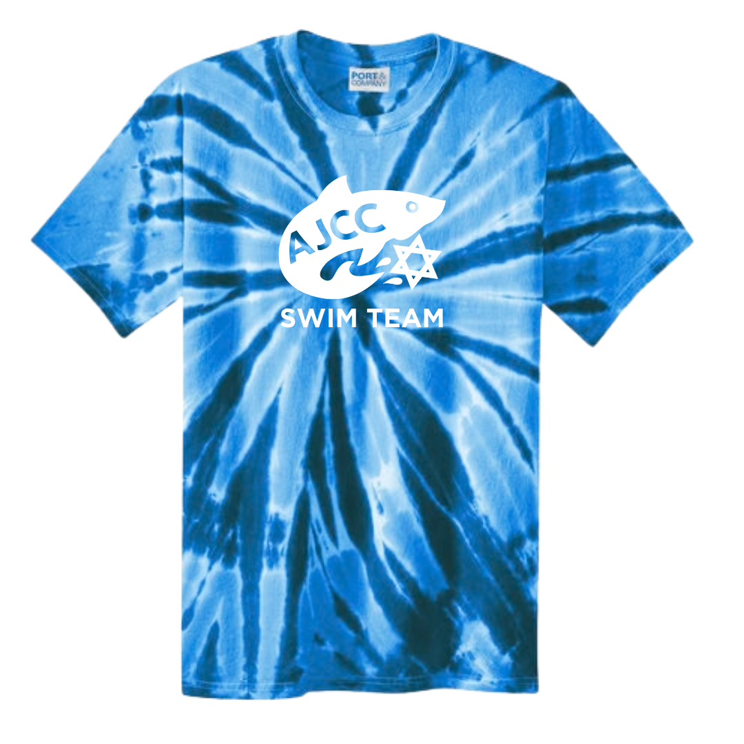 Tie Dye Short Sleeve T-Shirt (Customized) - Asheville JCC