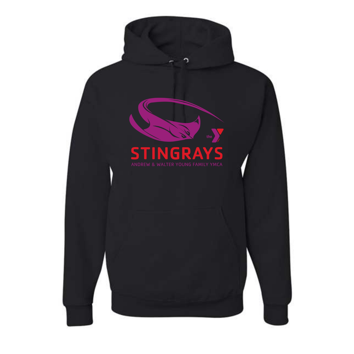 Medium Weight Unisex Hooded Sweatshirt (Heat Press) - Andrew and Walter Young YMCA