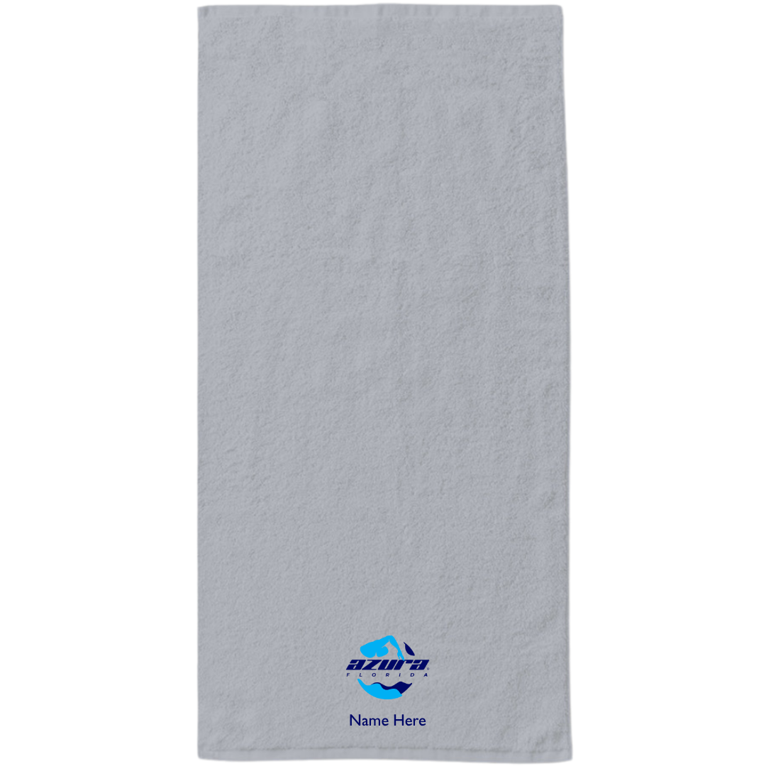 34" x 70" Velour Towel (Customized) - Azura