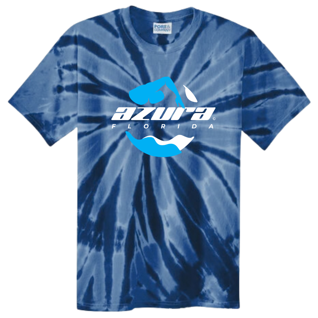 Tie Dye Short Sleeve T-Shirt (Customized) - Azura