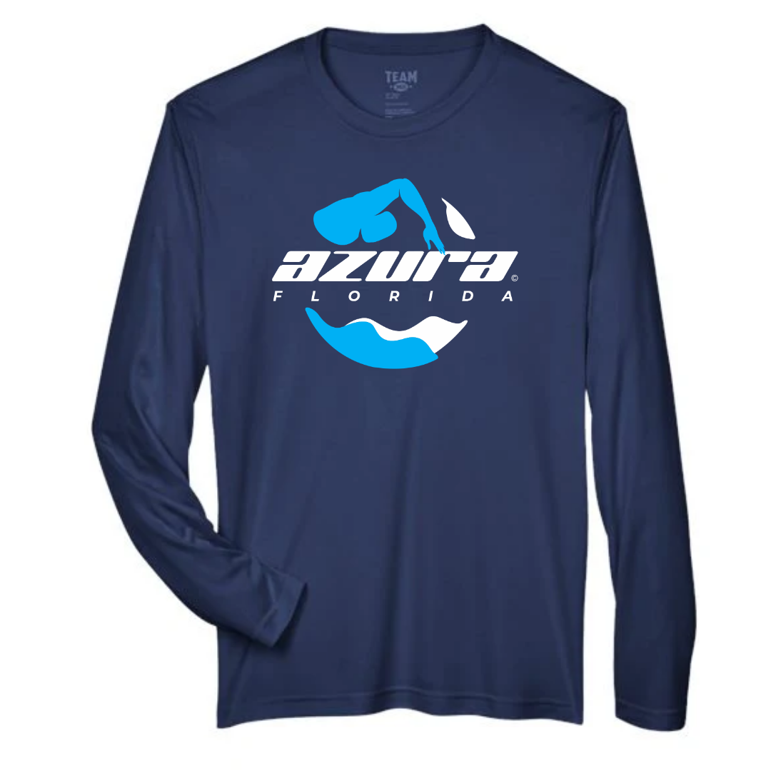 Performance Long-Sleeve Tee (Customized) - Azura