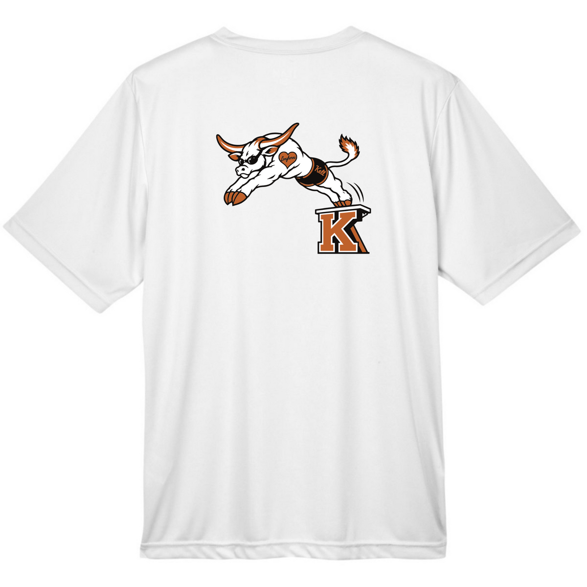 Kell Swim Short Sleeve Performance T-Shirt (Heat Pressed) - Kell High School