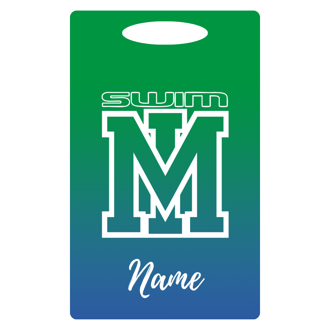 Aluminum Bag Tag (Customized) - Mountain Island Middle