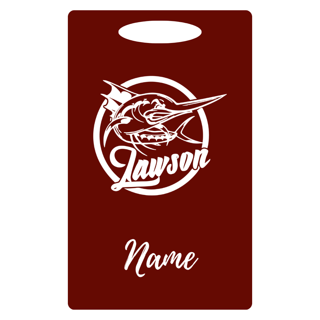 Aluminum Bag Tag (Customized) - Lawson