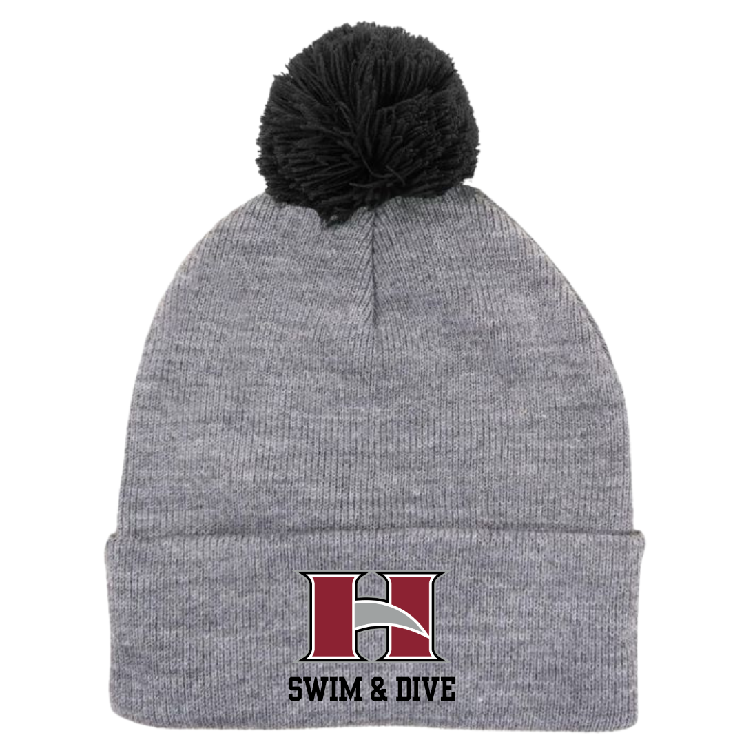 Puff Ball Beanie (Customized) - Hillgrove