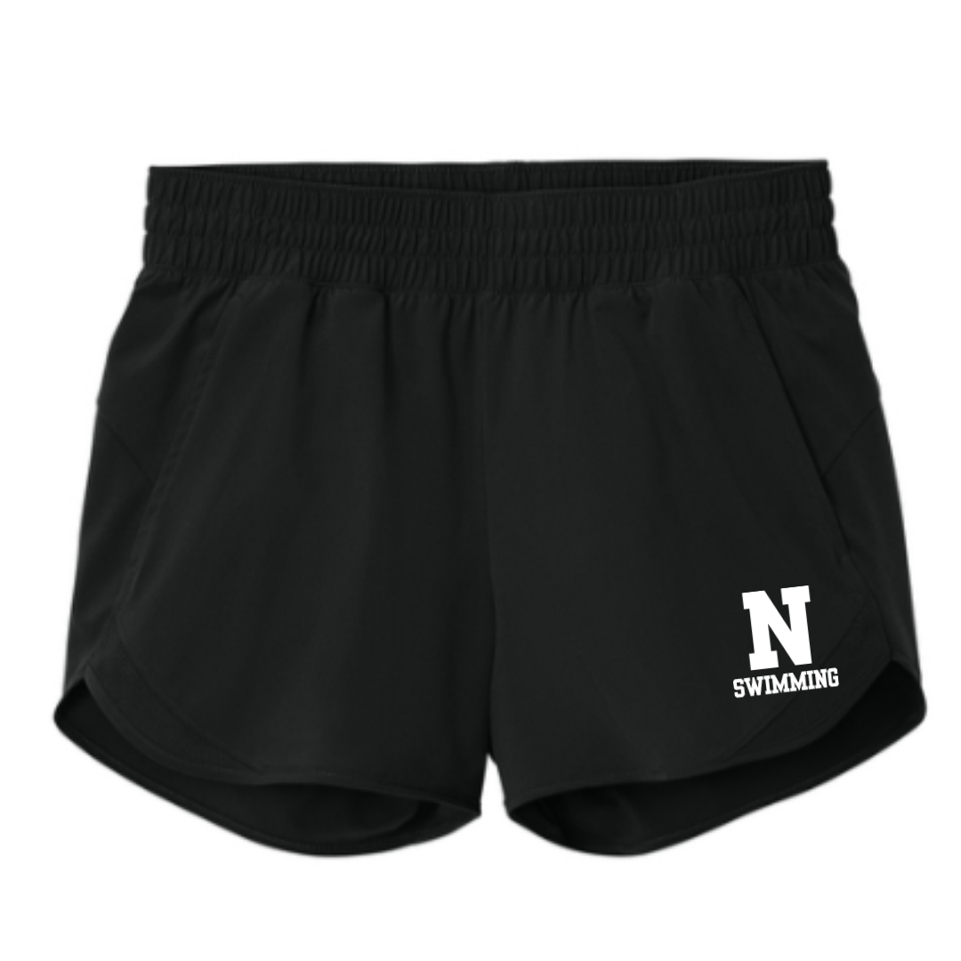 Female Athletic Shorts (Customized) - North Meck HS