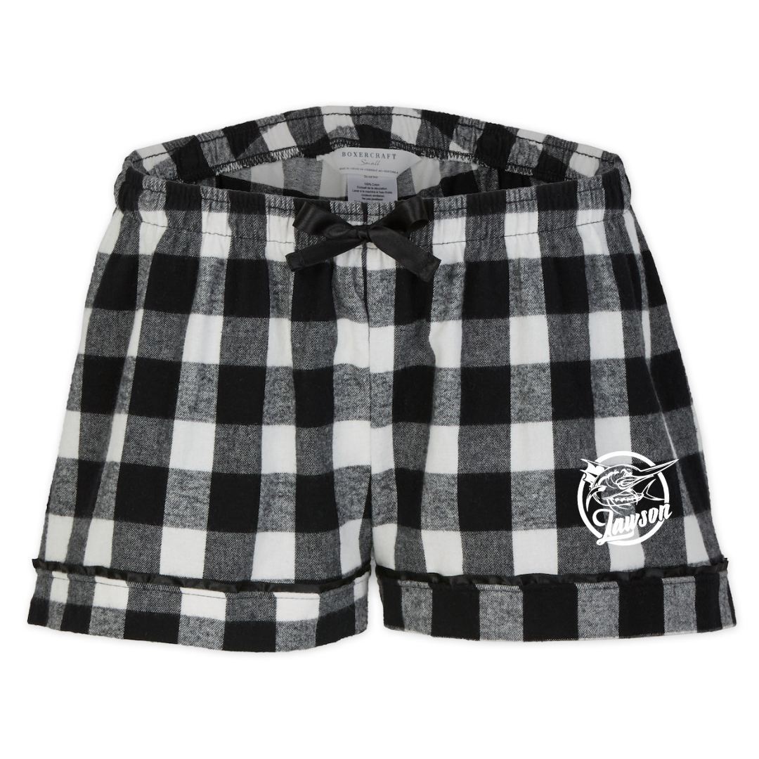 Boxercraft Women's Flannel Short (Customized) - Lawson
