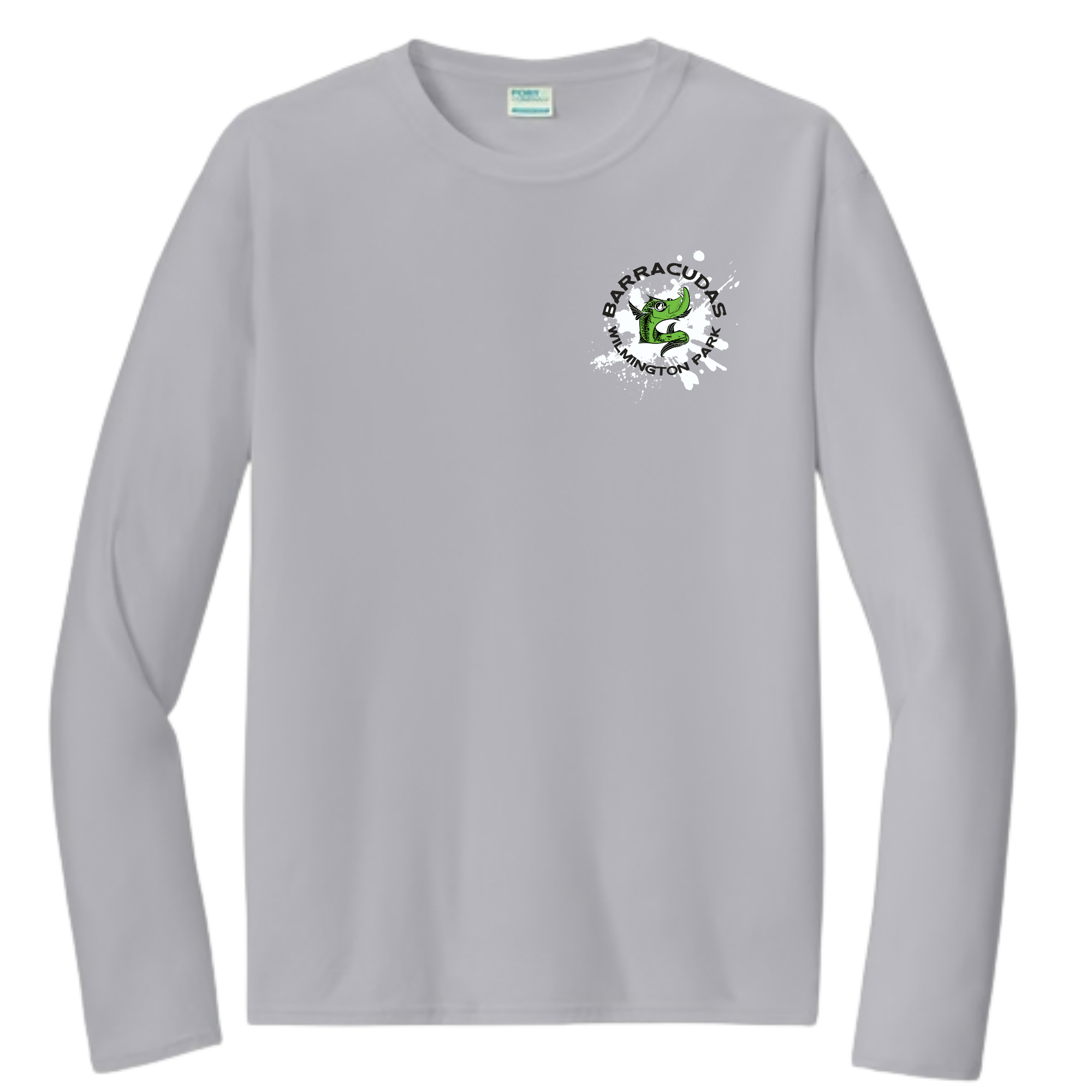 Performance Long-Sleeve Tee - Circular Logo (Customized) - Wilmington Park
