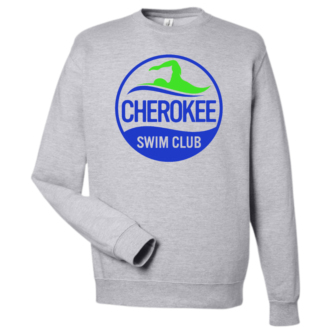 Medium Weight Unisex Crewneck Sweatshirt (Customized) - Cherokee Swim Club