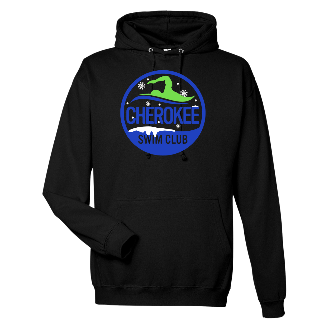 Medium Weight Unisex Hooded Sweatshirt Winter Edition (Customized) - Cherokee Swim Club