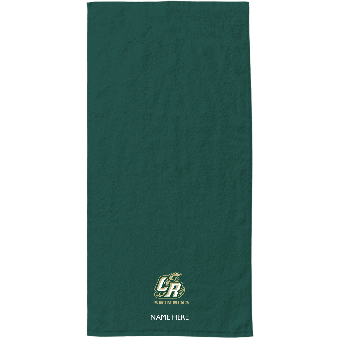 34" x 70" Velour Towel (Customized) - Catawba Ridge High School