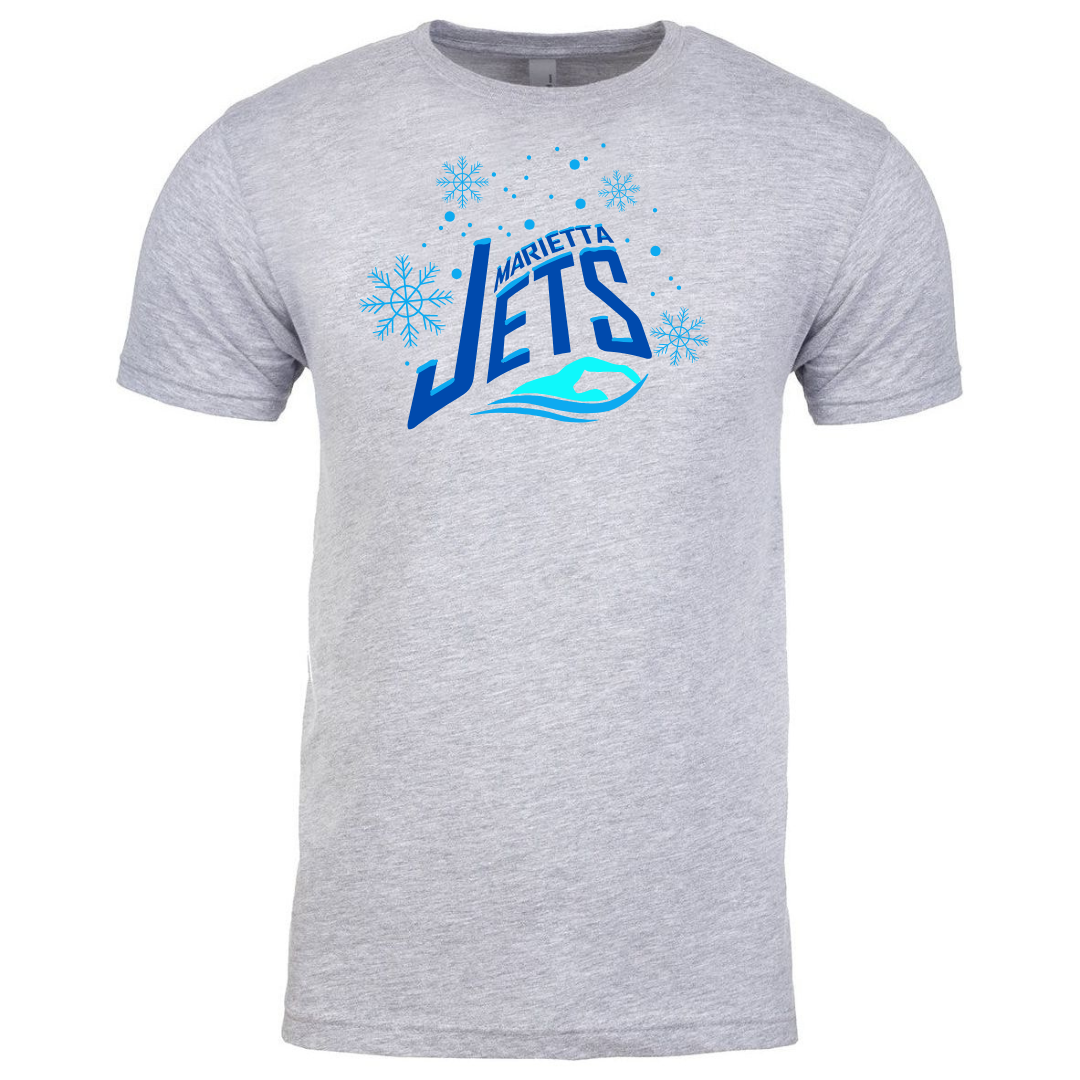 Short Sleeve T-Shirt Winter Edition (Customized) - Marietta Jets