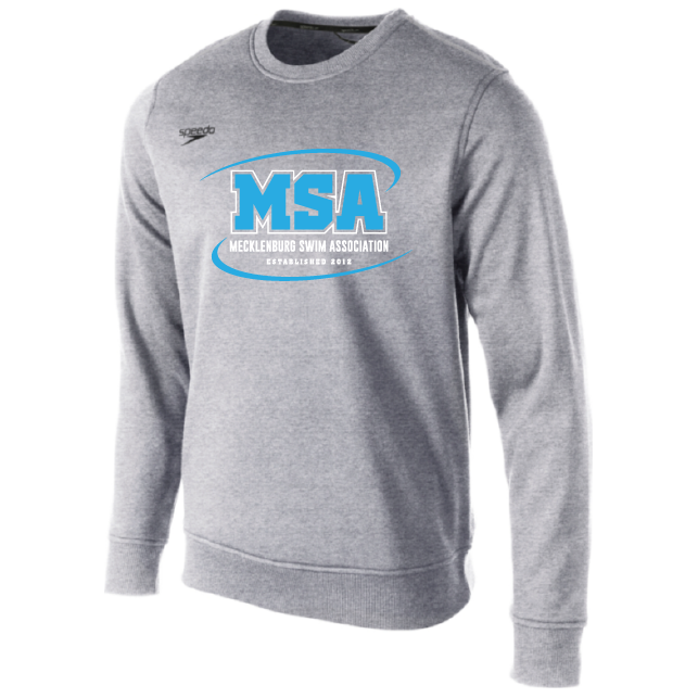 Speedo Fleece Crew Neck Sweatshirt (Design #1) - MSA