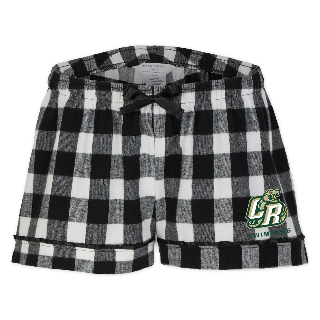 Boxercraft Women's Flannel Short (Customized) - Catawba Ridge High School