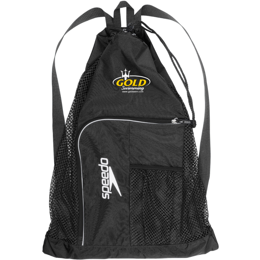Speedo Deluxe Ventilator Backpack (Customized) - GOLD
