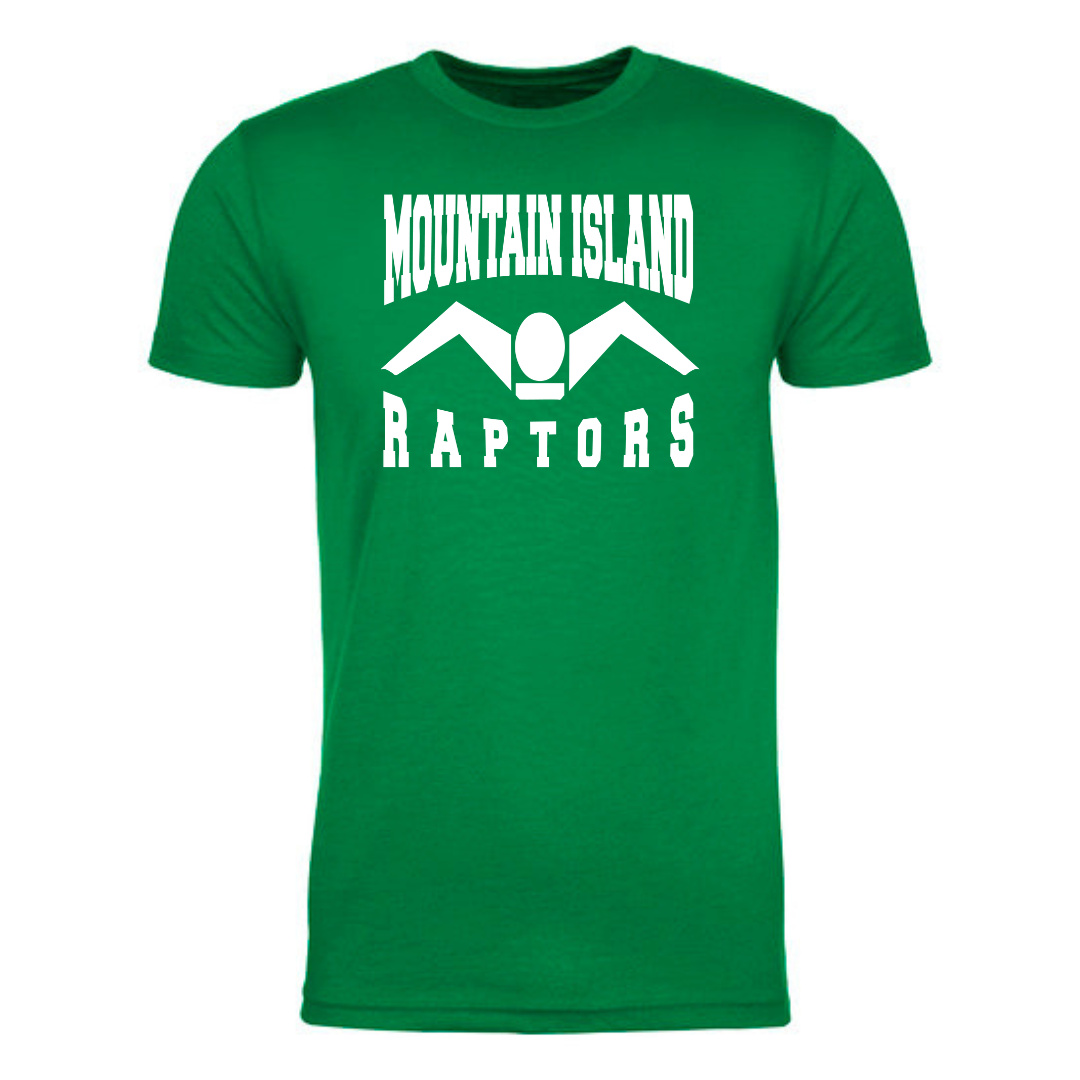 Raptors Logo Short Sleeve T-Shirt (Customized) - Mountain Island Middle School