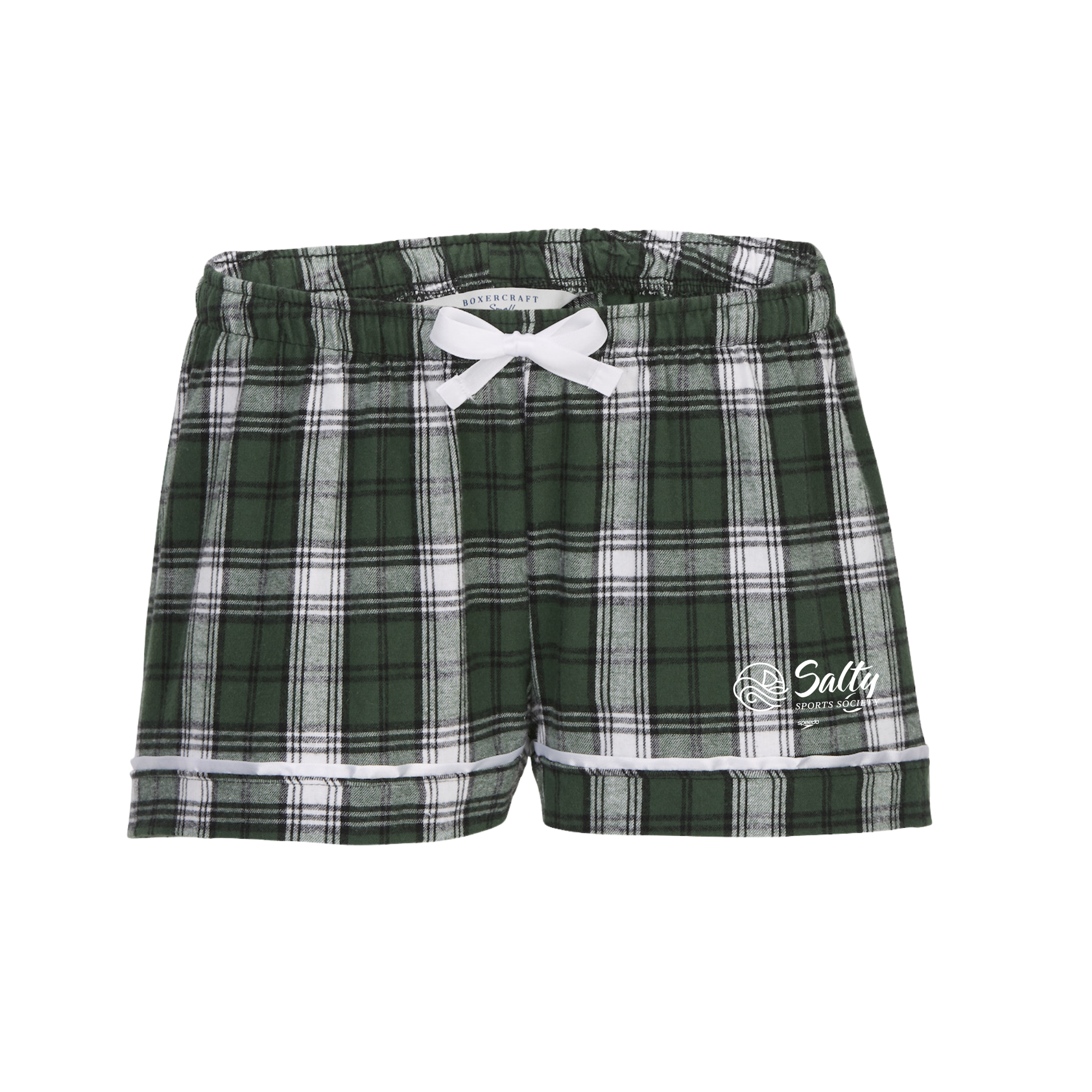 Boxercraft Women's Flannel Short (Heat Press) - Salty Sports Society