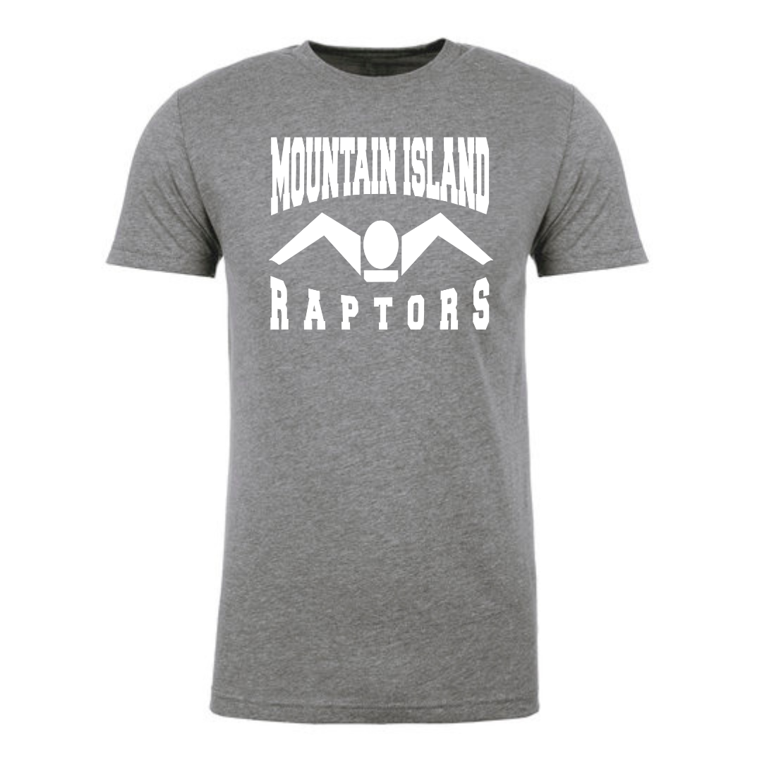 Raptors Logo Short Sleeve T-Shirt (Customized) - Mountain Island Middle School