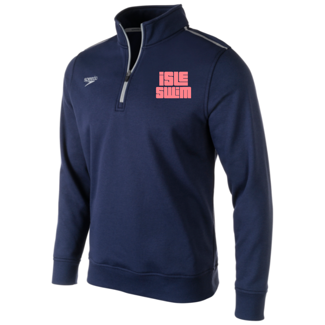 Speedo 1/4 Zip Fleece Sweatshirt (Customized)- Isle Swim