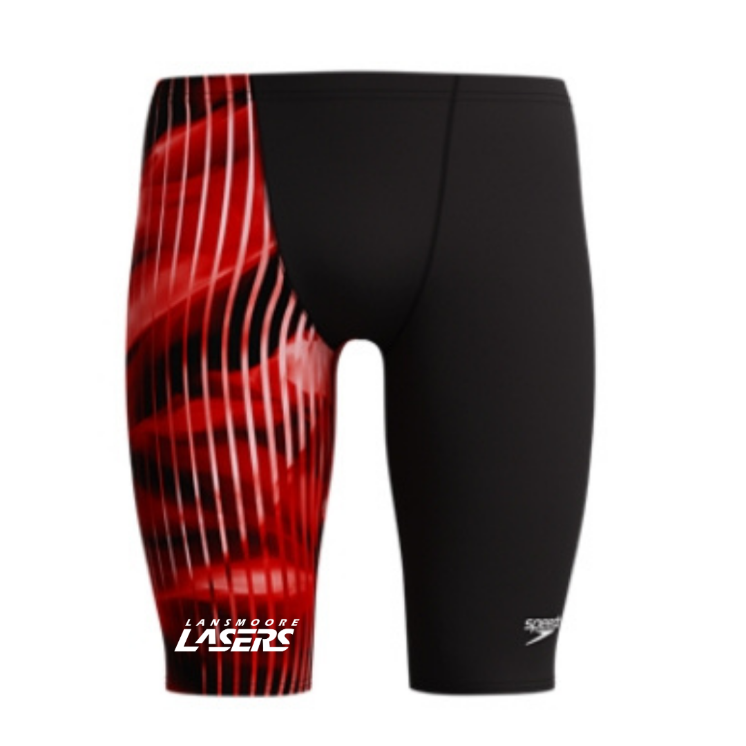 Speedo Endurasoft Linear Lava Jammer (Embroidered) - Lansmoore