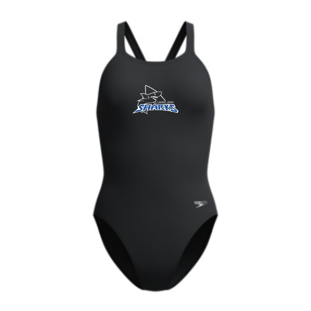 Speedo Endurasoft Solid Leaderback (Heat Press) - Laurel Park