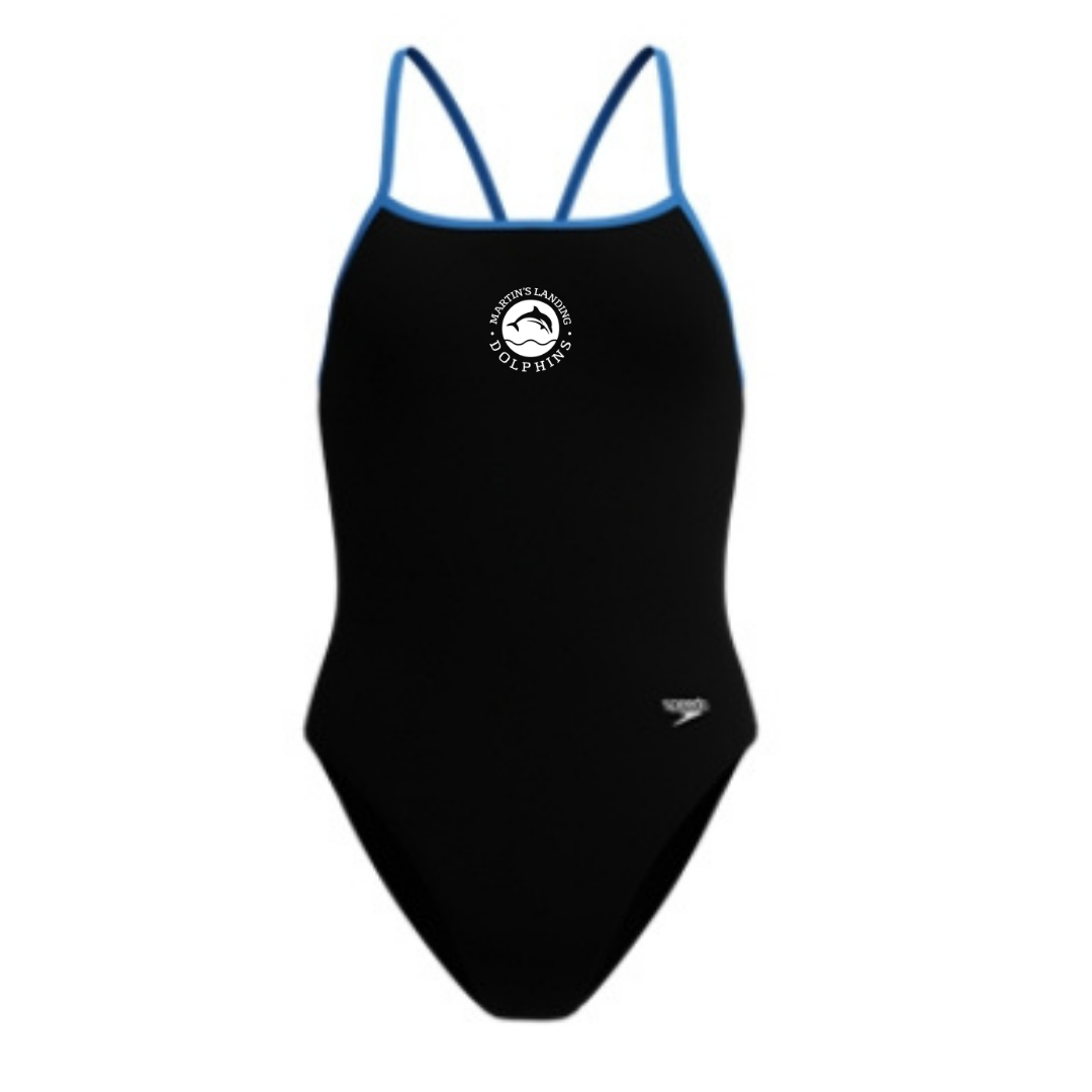 Speedo Endurasoft Solid Turnback (Heat Pressed) - Martins Landing