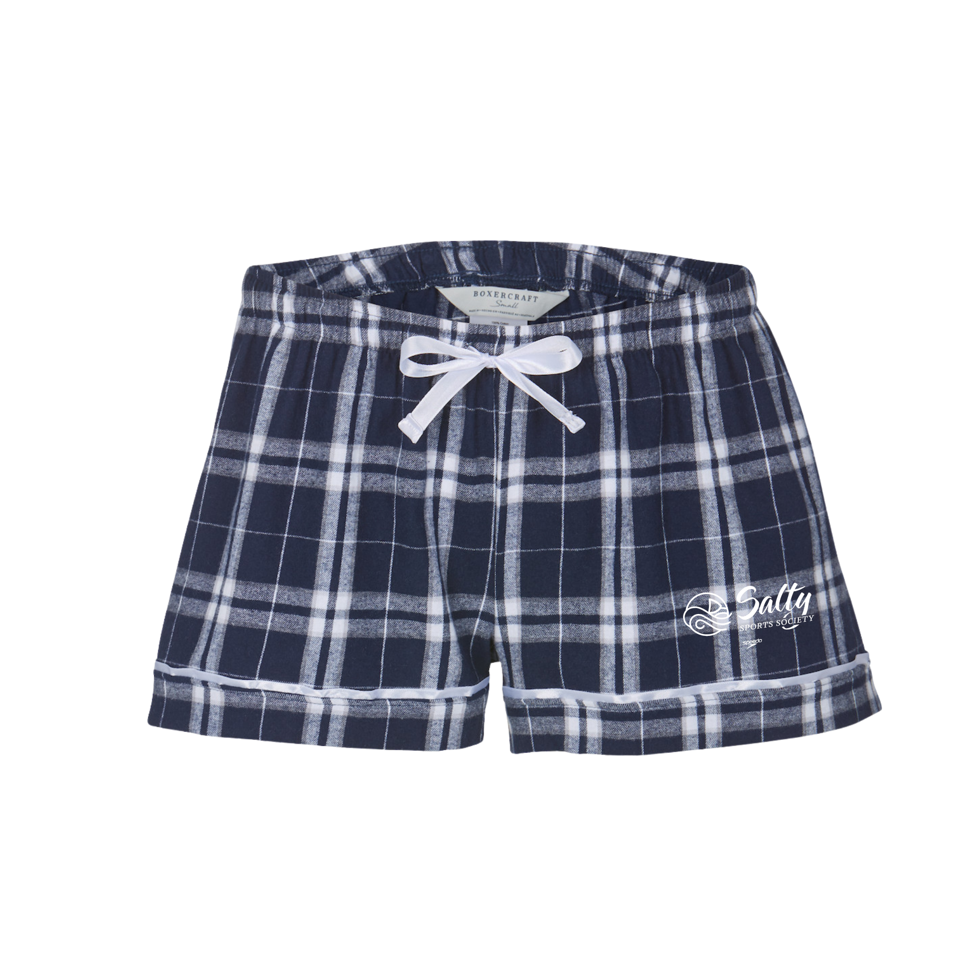 Boxercraft Women's Flannel Short (Heat Press) - Salty Sports Society