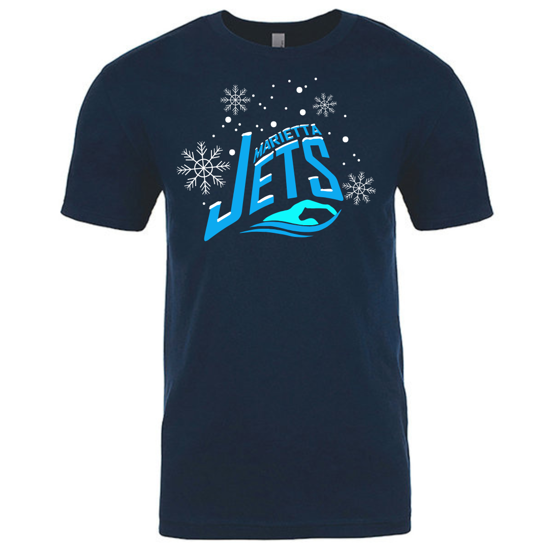 Short Sleeve T-Shirt Winter Edition (Customized) - Marietta Jets