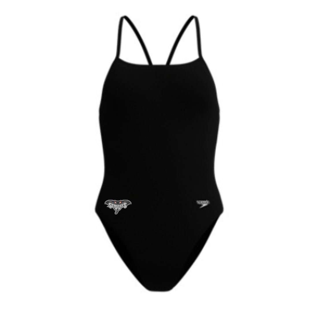 Speedo Endurasoft Solid Turnback (Heat Pressed) - Raintree CC
