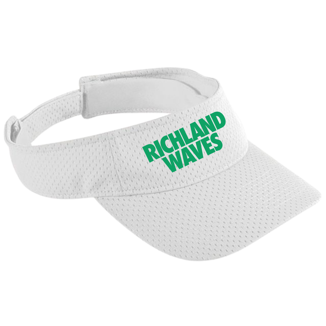 Athletic Mesh Visor (Embroidered) - Richland