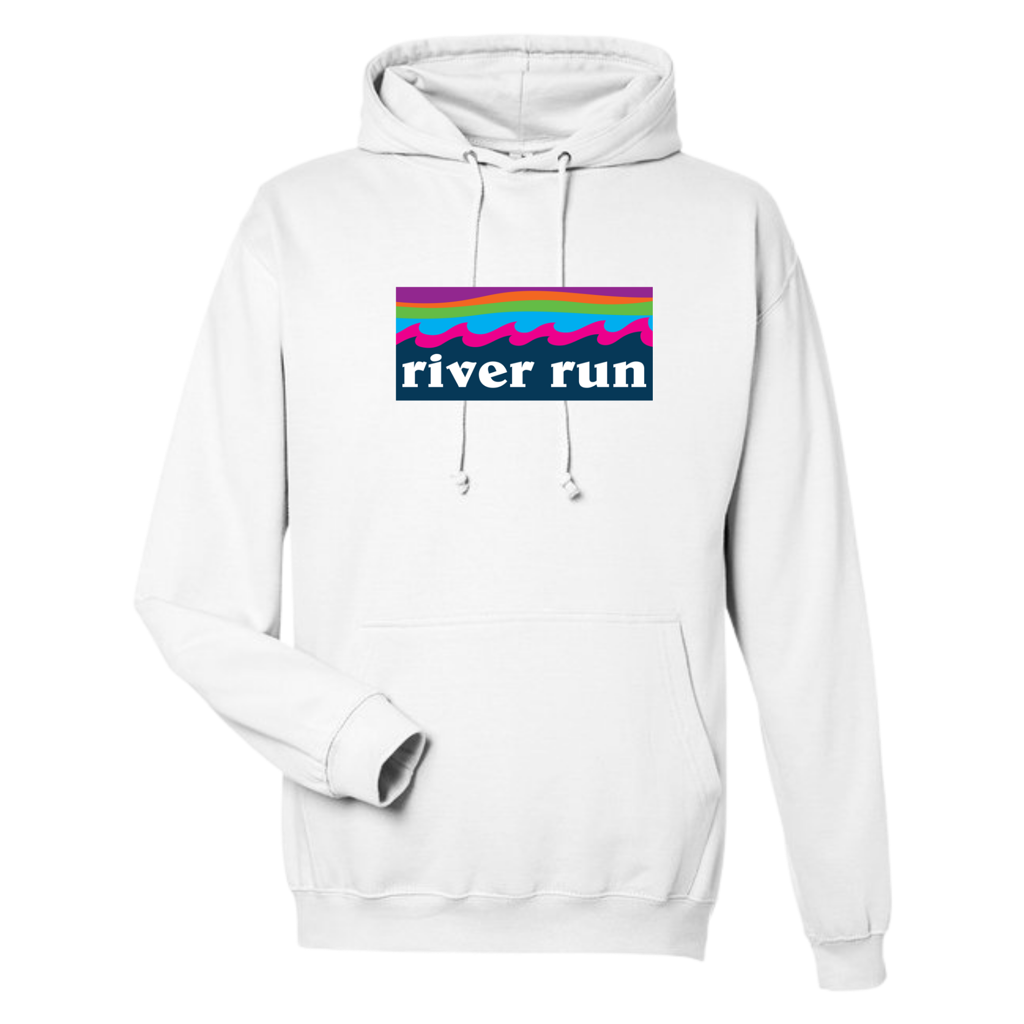 Medium Weight Unisex Hooded Sweatshirt (Customized) - River Run