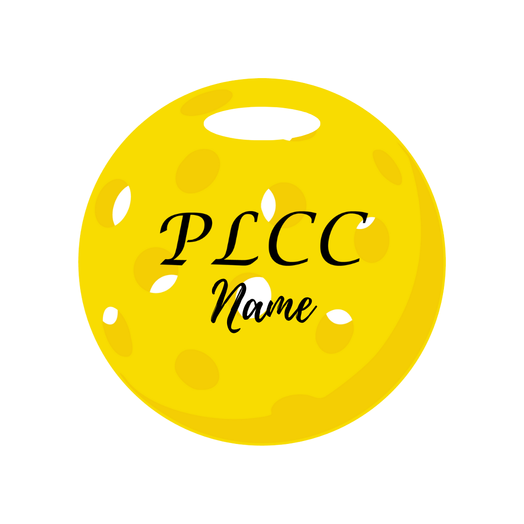 Aluminum Bag Tag (Customized) - Pine Lake CC Pickleball