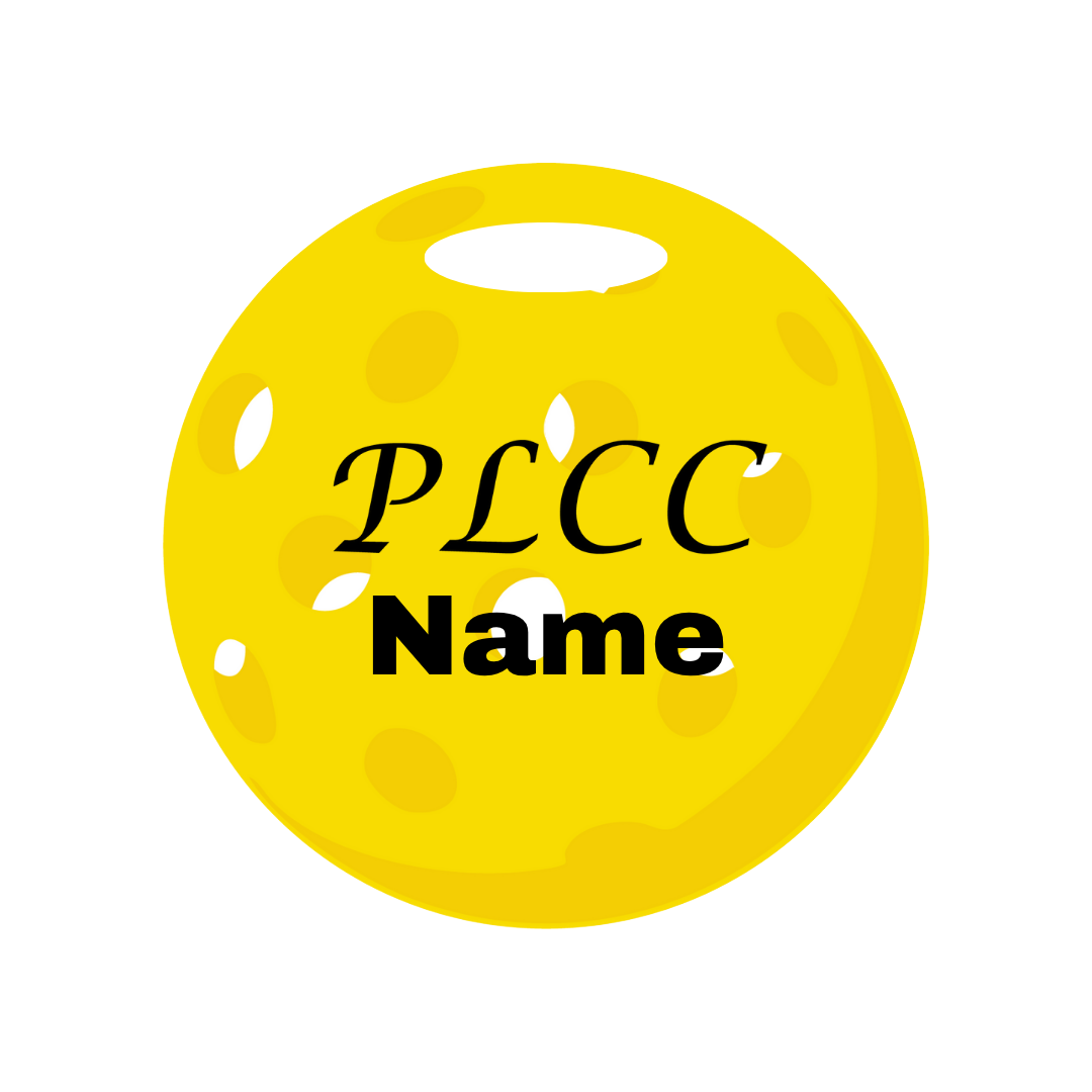 Aluminum Bag Tag (Customized) - Pine Lake CC Pickleball