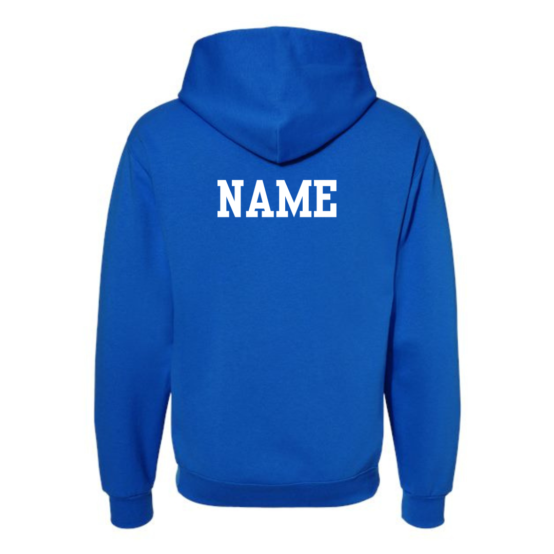 Raptors Logo Medium Weight Unisex Hooded Sweatshirt (Customized) - Mountain Island Middle School