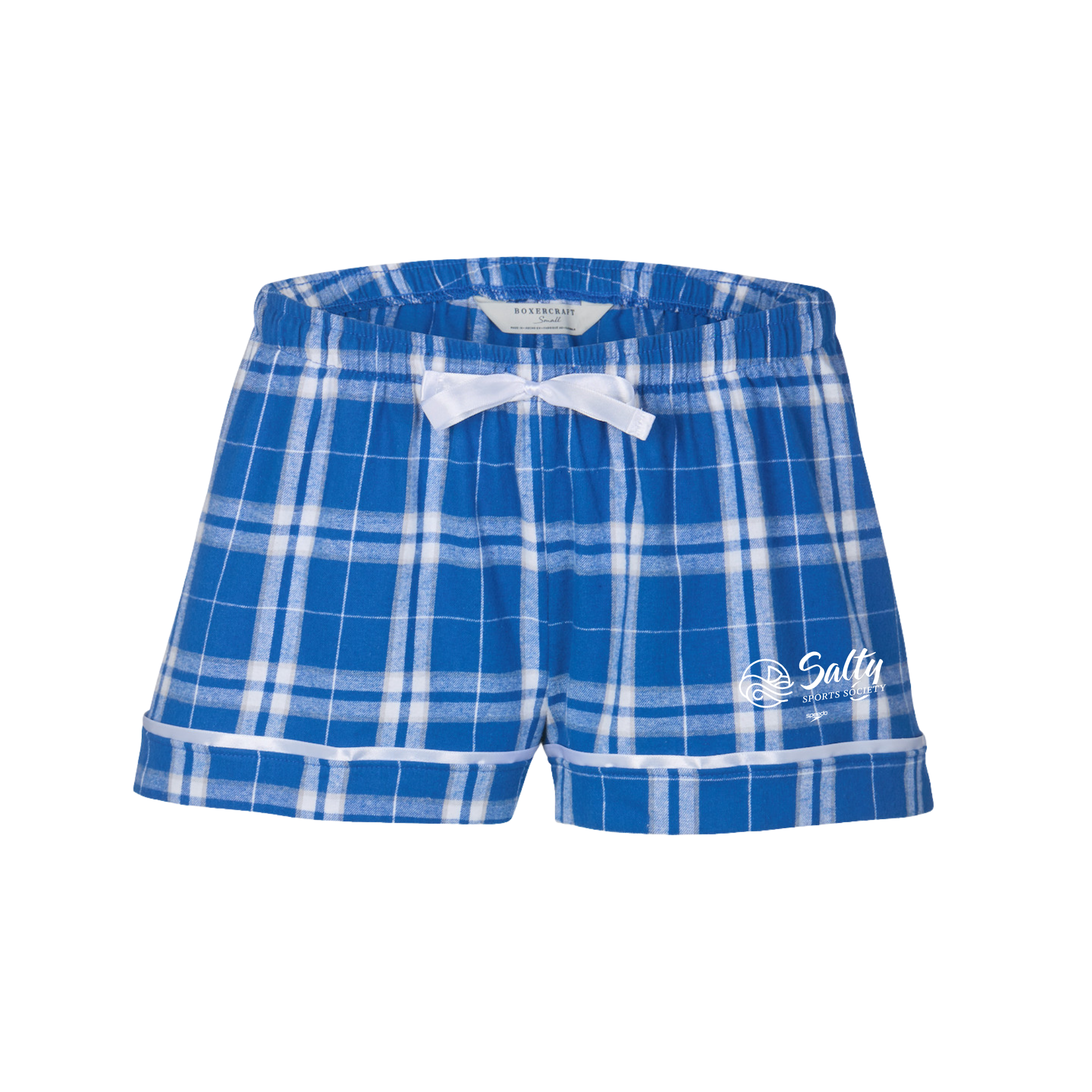 Boxercraft Women's Flannel Short (Heat Press) - Salty Sports Society