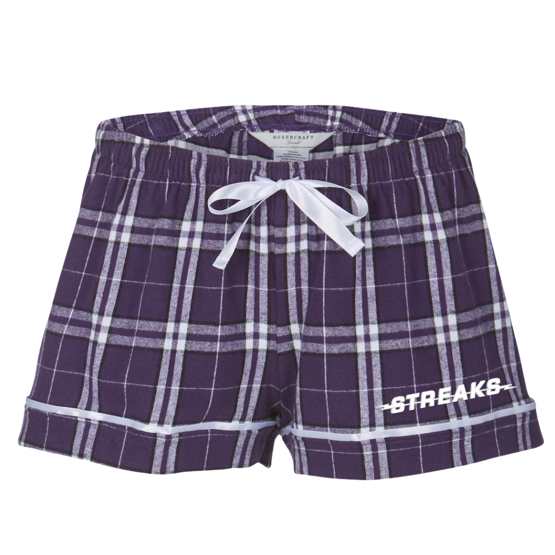 Boxercraft Women's Flannel Short (Customized) - Riverside