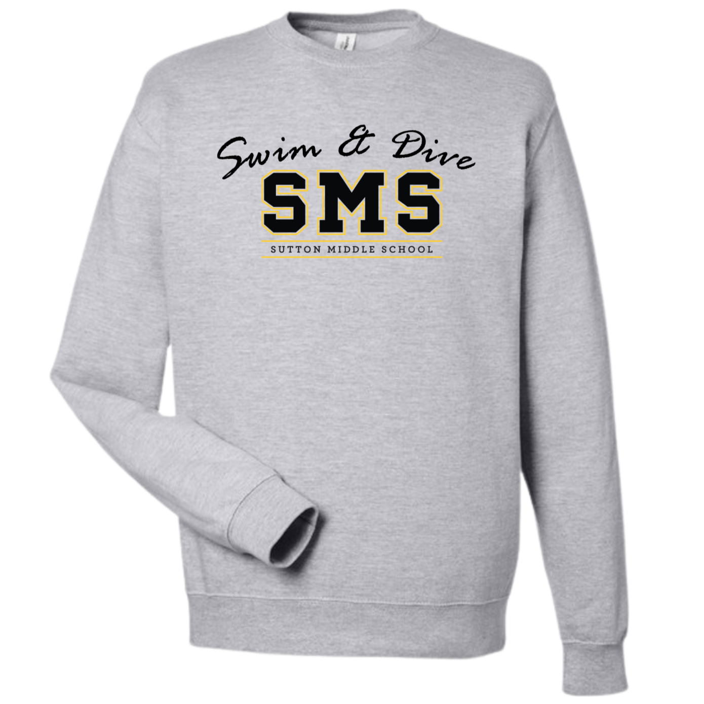 Medium Weight Unisex Crewneck Sweatshirt (Customized) - Sutton Middle