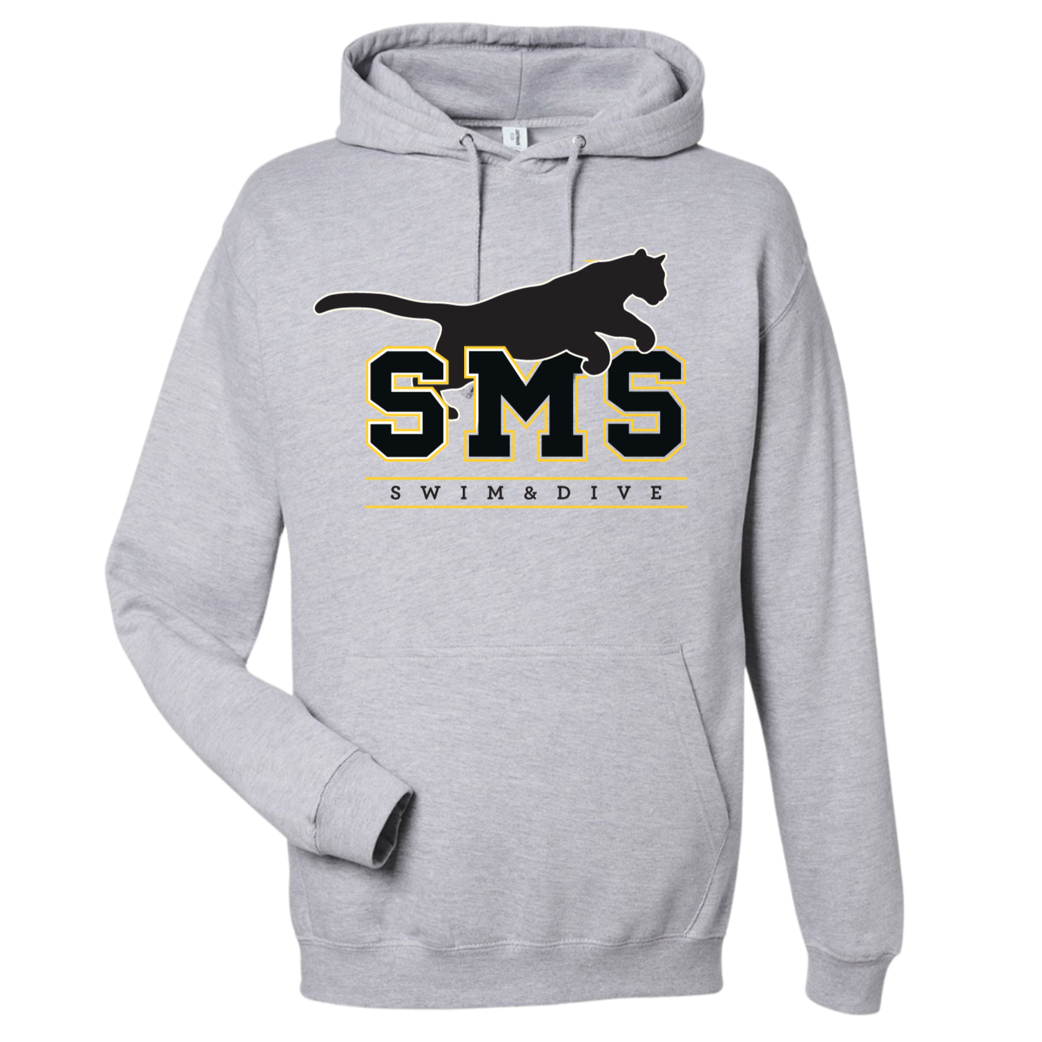 Medium Weight Unisex Hooded Sweatshirt (Customized) - Sutton Middle (Logo 2)