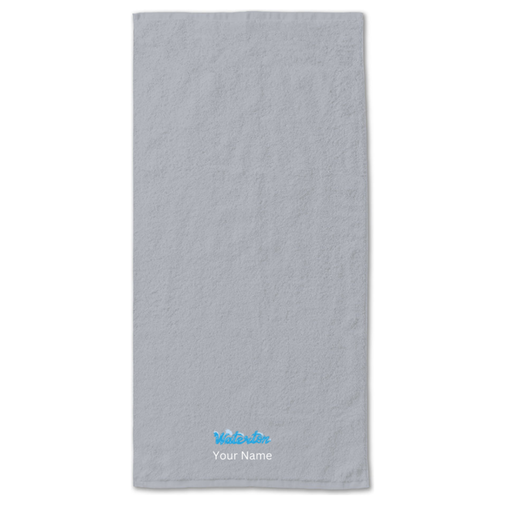 34" x 70" Velour Towel (Customized) - Waterton