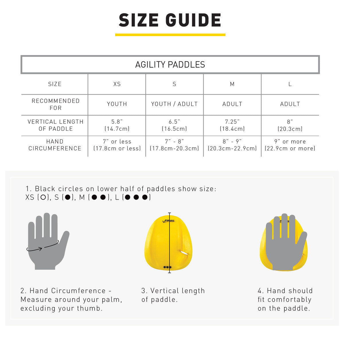 Finis Agility Paddles