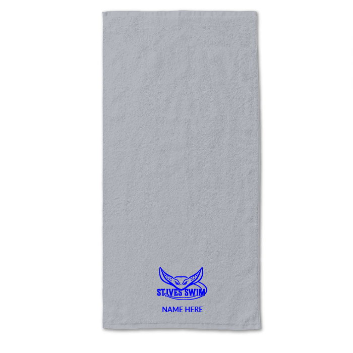 34" x 70" Velour Towel (Customized) - St Ives