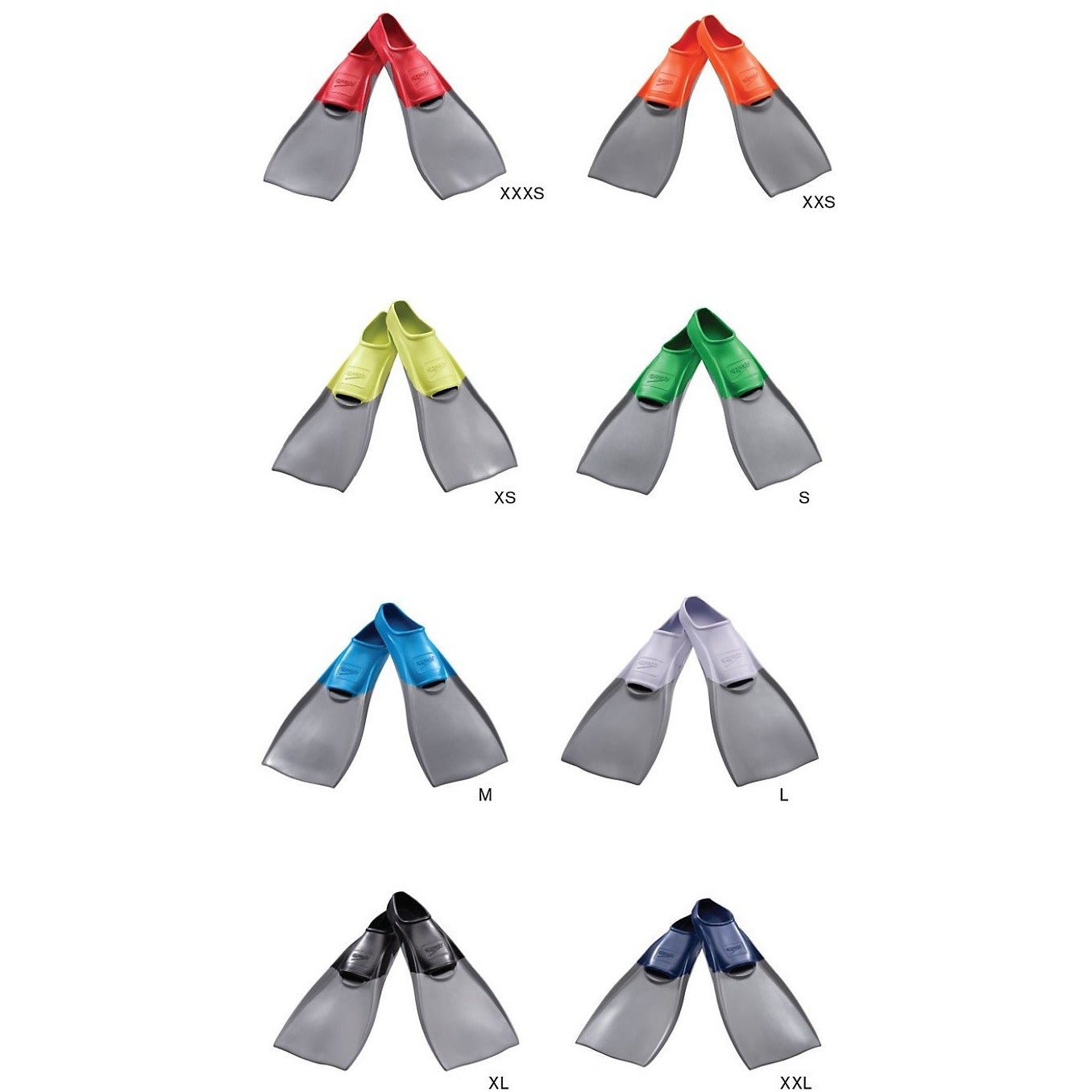 *Clearance* Speedo Trialon Long Rubber Swim Fins