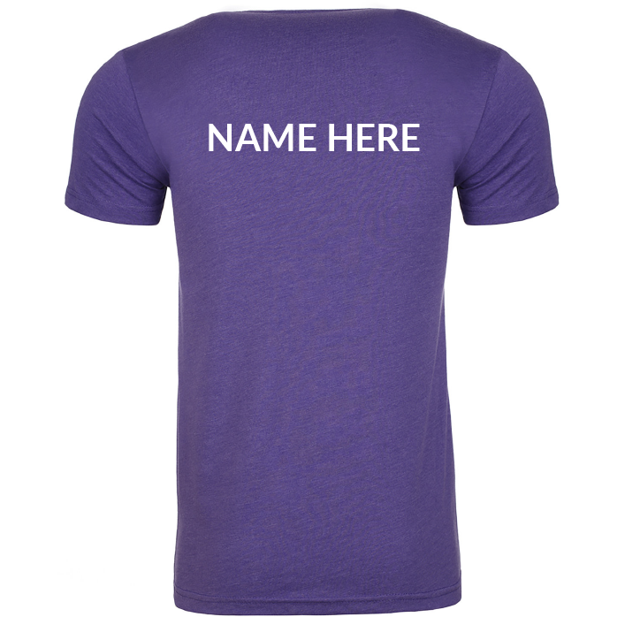 Unisex T-Shirt #1 (Name on back) - TCU