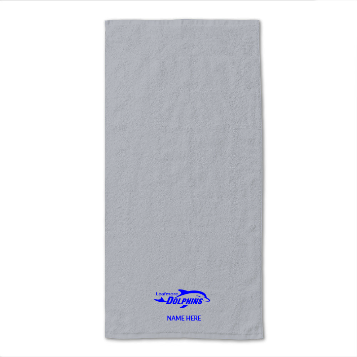 34" x 70" Velour Towel (Customized) - Leafmore